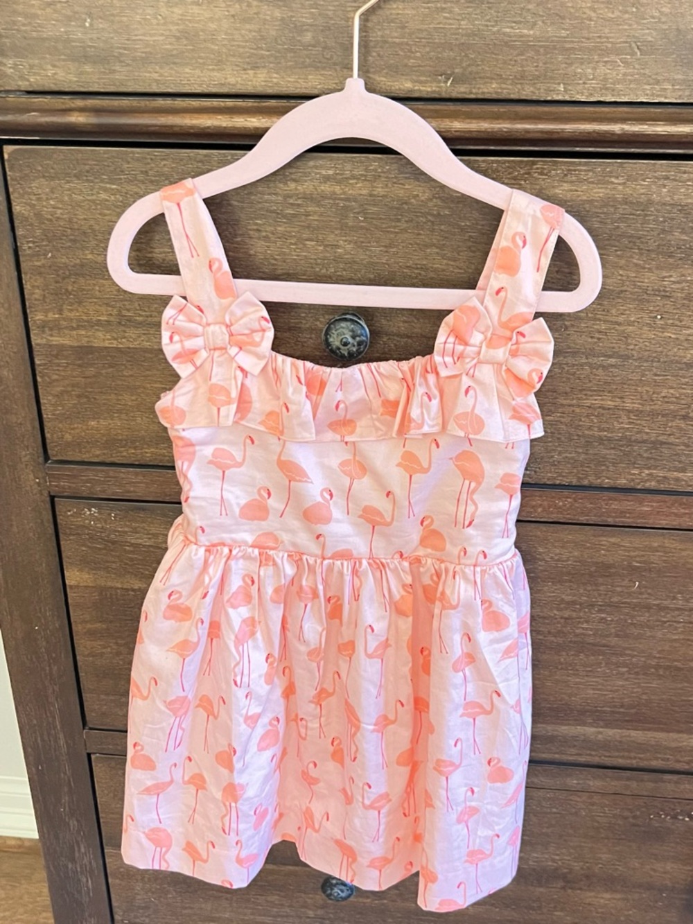 Rachel Riley Flamingo Print Sundress - Picture 4 of 7